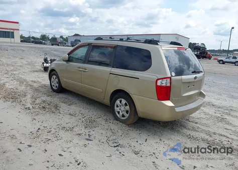 2007 Kia Sedona Lx из США, поврежденный, VIN KNDMB233176105747